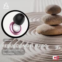 Tapones Oidos Premium para Reducción de Ruido | Protección Auditiva Reutilizable de Silicona para Dormir y Bloqueo de Sonido - details 0