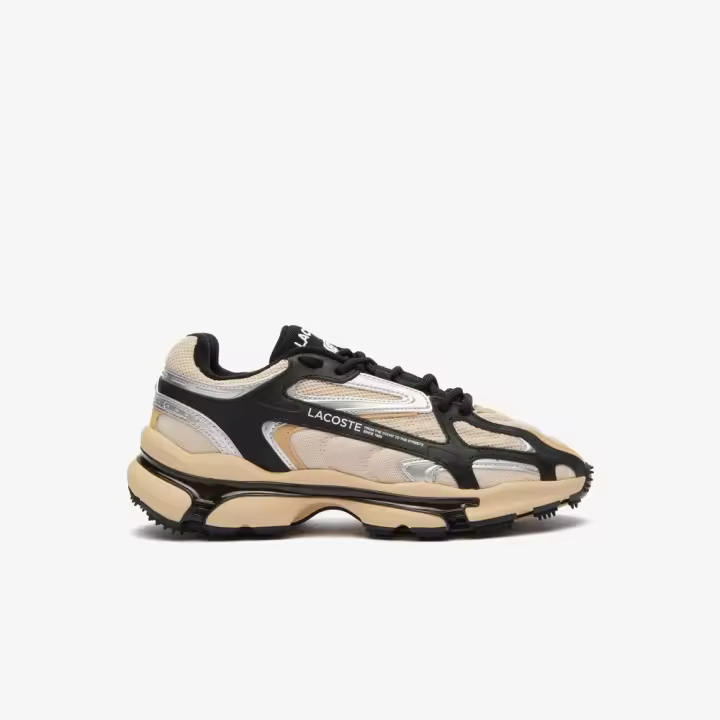 Zapatillas Beige-Negro Lacoste L003 2K24 - 1