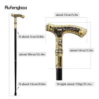 Bastón De Moda Elegante De 90cm Con Manija De Ciervo Dorado Y Negro Decoración De Cosplay Para Hombres Accesorio De Calzado Y Ropa - details 2