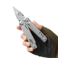 Multi-herramienta Con Alicates Y Tijeras Resorte Incluida Funda De Nylon Kit De Cuchillo Al Aire Libre Herramienta De Jardín Y Casa Conversor De Encabezados De Tornillos - details 3