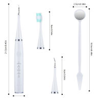 Limpieza Dental Ultrasonica 7en1 Escáner Dental Eléctrico Eliminador De Calcafores Sonic Limpieza De Dientes Con Varias Modos De Funcionamiento Para Limpieza Profunda Y Masaje - details 6