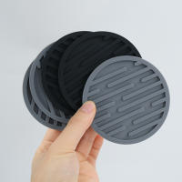 Alfombrillas De Silicona Ecológicas 10cm Redondas Resistentes Al Calor Para Taza De Té Tapete De Mesa Para Vaso De Café Y Bebidas Soporte Para Taza Decorativo - details 0