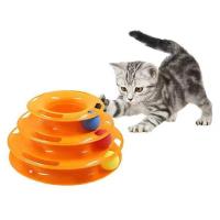 Torre De Juguete Para Gatos Con 4 Niveles Ratón Giratorio Y Bolas Interactivas Para Entrenamiento Inteligente Y Diversiones - details 5