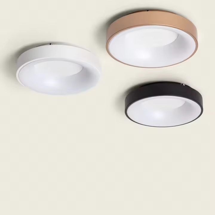 Plafón LED 30W Circular Metal Ø380 mm CCT Seleccionable Jacob - 1
