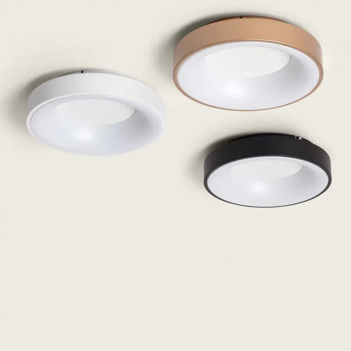 Plafón LED 30W Circular Metal Ø380 mm CCT Seleccionable Jacob - 1