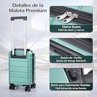 T-LoVendo Maleta de Viaje Cabina 40x25x20cm (20L) Upfly Underseat 16 XXS con Ruedas Desmontables. Maleta Cabina Ideal como Equipaje de Mano para Ryanair, Vueling o Easyjet, pequeña - details 3