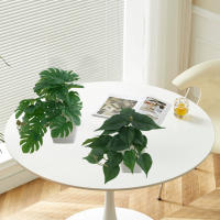 1pc Plantas Artificiales Pequeñas Con Macetas De Plástico Decoración De Escritorio Para Oficina Y Hogar Ambiente Interior Y Exterior - details 4