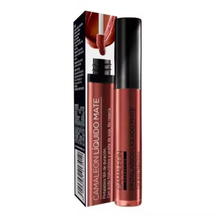 Camaleon Labial Líquido Mate Cosmetics LM07 8ml - Larga Duración - Color Intenso - Fórmula Única - 1