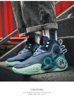 Nuevos Zapatos De Baloncesto Para Hombres 2024 Deportivos Transpirables Zapatillas De Atletismo Para Mujeres Entrenamiento Con Cordones Microfibra CANVAS Suela EVA Tamaño Medium - details 25