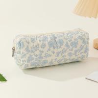 Bolsa de maquillaje acolchada de 3 piezas, Bolsa Grande para Cosméticos, neceser floral estético, Bolsa de viaje de Algodón PARA EL Curado de la ropa. - details 2