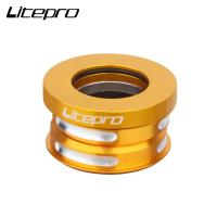 Ultra Ligero Litepro 44MM Juego De Manillar Plegable Para Bicicleta Adecuado Para SP8/SP18/VP18/MUP8/JP8/DAHON BYA412 Con Rodamientos Sellados Aleación De Aluminio 74g - details 7