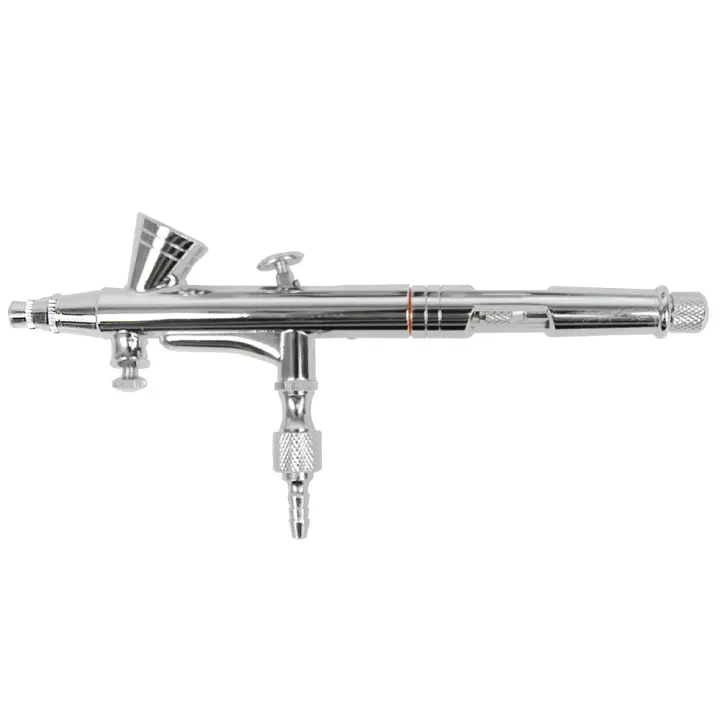 Hymair Aerógrafo Neumático 0.2mm con Depósito de Gravedad Fijo de 2 ml - Pistola Profesional de Alta Atomización - 1