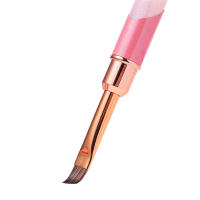 Set De Pinceles Para Uñas Rosa 6 Estilos Línea De Pintura Artística Acrílica Delgada Herramientas De Manicura Para Gel UV - details 1