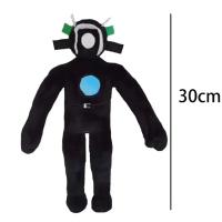Muñeco De Peluche Skibidi Toilet Clockman Titan TV Man Speakerman Juguete De Horror Para Niños Regalos De Cumpleaños Y Navidad Material De Algodón PP Relleno - details 11