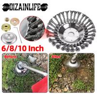 Cepillo De Rueda De Acero De 10 Pulgadas Para Jardín Trimmer De Hierba Universal Eliminador De Maleza Y Rusticidad Para Motosierra - details 14