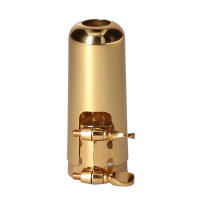 Ligadura De Saxofón Compacta Y Duradera Con Ajuste De Doble Tornillo Para Saxofón Alto Accesorio Musical De Alta Calidad - details 0