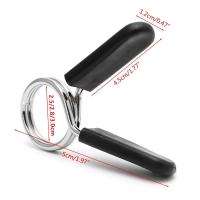 Clip De Dumbbell 25/28/30mm Clip De Barra De Dumbbell Clip De Resorte Clip De Collar De Barras De Levantamiento Kit De Bloqueo De Dumbbell Para Gimnasio - details 2