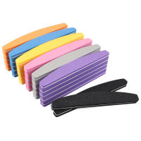 5Pcs Esponja De Lijado Para Uñas Bloque De Lijadores Doble Cara 100/180 Colores Herramientas De Manicura Para Pintura De Uñas - details 8