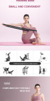 AOLIKES Set De 3 Piezas De Banda De Resistencia Larga Unisex Para Yoga Y Fitness Anillos Elásticos De Cadera Y Pecho Para Ejercicios De Agachamiento Y Levantamiento De Peso Equipo De Gimnasio - details 8