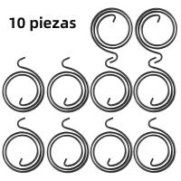 10pcs Resorte De Repuesto Para Manija De Puerta 33mm Resorte De Torcimiento Para Cerradura De Manilla Interna Sección Plana De Acero Inoxidable Para Reparación Y Metalworking - details 4