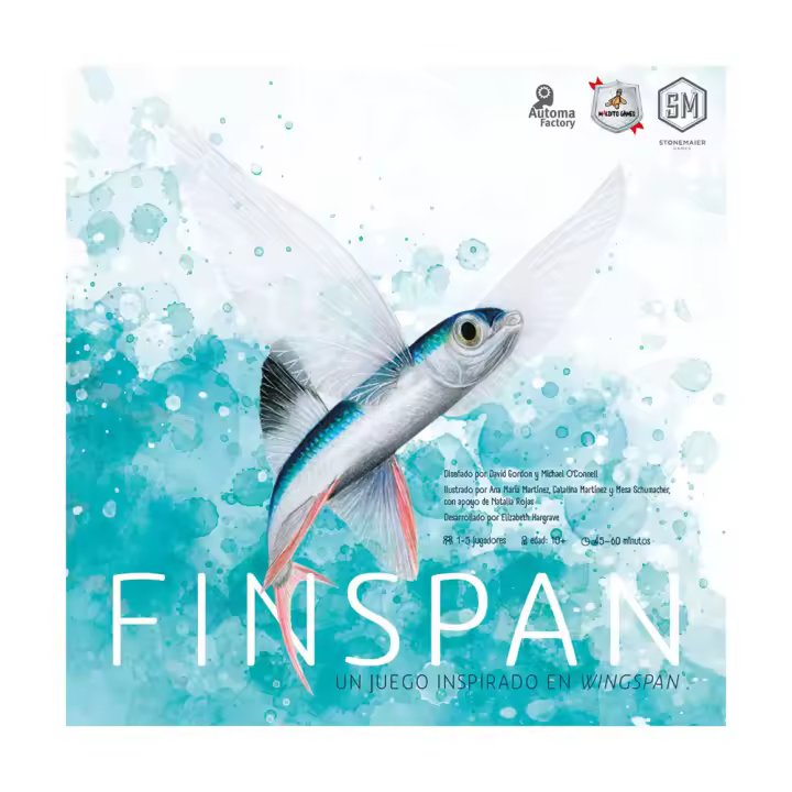 Finspan, un juego inspirado en Wingspan, de Maldito Games - 1