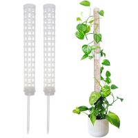 Soporte De Planta Para Escalada Jaula De Soporte Para Plantas Moss De Plástico Verde Accesorios Para Jardín Vínculo De Menta Para Interior - details 2