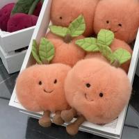 Muñeco De Peluche Jelly Cat Con Rostro Sonriente De Frutas Plátano Manzana Cereza Decoración Para Hogar Y Dormitorio Juguete Interactivo Para Mascotas Regalo De Cumpleaños - details 12