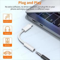 Cable De Audio USB Tipo C a Jack 3.5mm Adaptador AUX Para Auriculares Compatible Con Samsung Huawei Xiaomi Convertidor De Audio USB C - details 6