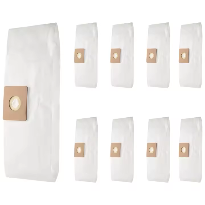 Bolsas de Filtro Tipo a para Recambio de Aspiradora 9 Paquetes Bulto de 1.5 Galones Hecho en China Producto Normal - 1