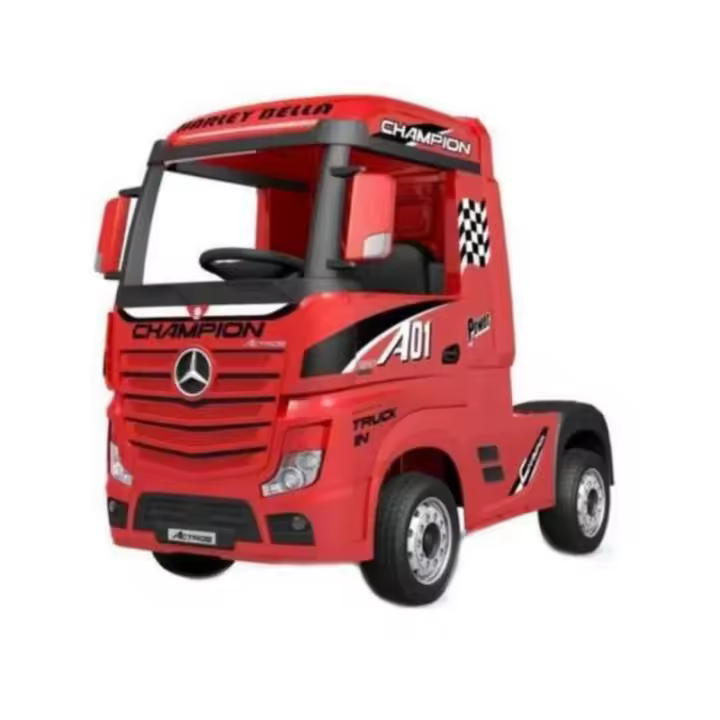 Camión Mercedes Benz Actros rojo12v - 1