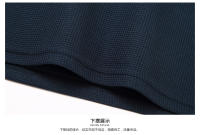 Camiseta Polo Corta Para Hombre Algodón Transpirable Estilo Casual Solido Con Splicing Redondo Cuello Tejido De Encaje - details 29