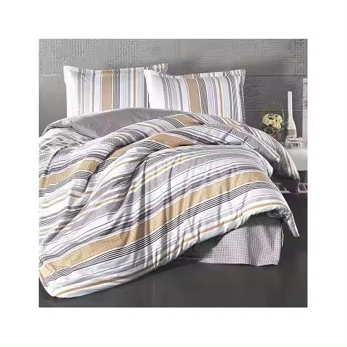 Dhestia Home Funda Nórdica 100% Algodón Cierre Botones Turco Venlo 240X240 cm - 1