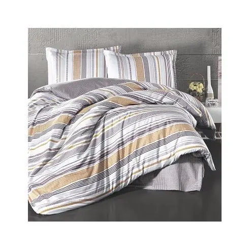 Dhestia Home Funda Nórdica 100% Algodón Cierre Botones Turco Venlo 240X240 cm - 1