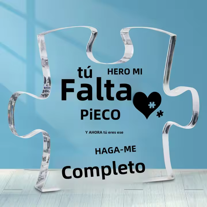 1pc Placa De Aniversario Con Diseño Gráfico Regalo Romántico Para Novia Regalo Para Ella Regalo Para Novio Regalo Para Esposa Material Acrílico Estilo Clásico - 1