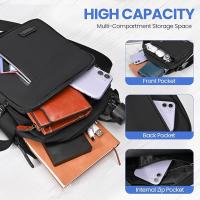 Bolso Hombre Bandoleras Hombre con Múltiples Bolsos Bolso Bandolera Hombre Casual para Negocios Uso Diario - details 1
