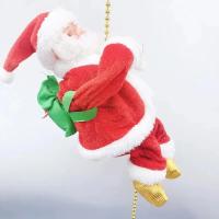 Juguete Musical De Santa Claus Electrónica Subiendo Escalera Para Árbol De Navidad Decoración Para El Hogar Regalos Para Niños Y Niñas - details 4