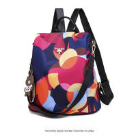 Mochila de moda para mujer, estilo coreano, moderna, de tela Oxford, antirrobo, con colgante - details 17