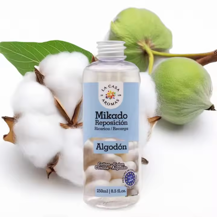 Plushome Ambientador Mikado Repo Aromatizante en Varillas - Variedad de Esencias - Canela, Azahar, Canela Naranja, Frutos Rojos - 250ml, 500ml y 1L - 1