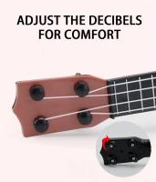 Mini Guitarra De 4 Cuerdas Clásica Ukulele Juguete Instrumento Musical Para Niños Principiantes Simulación De Juego Educativo Pequeña Guitarra - details 5