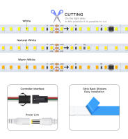 Tira De LED Para Carreras De Caballos 5m 10m 24V WS2811IC Con Interruptor Inalámbrico Y Batería Luz De Flujo De Agua Corriente Inteligente - details 3