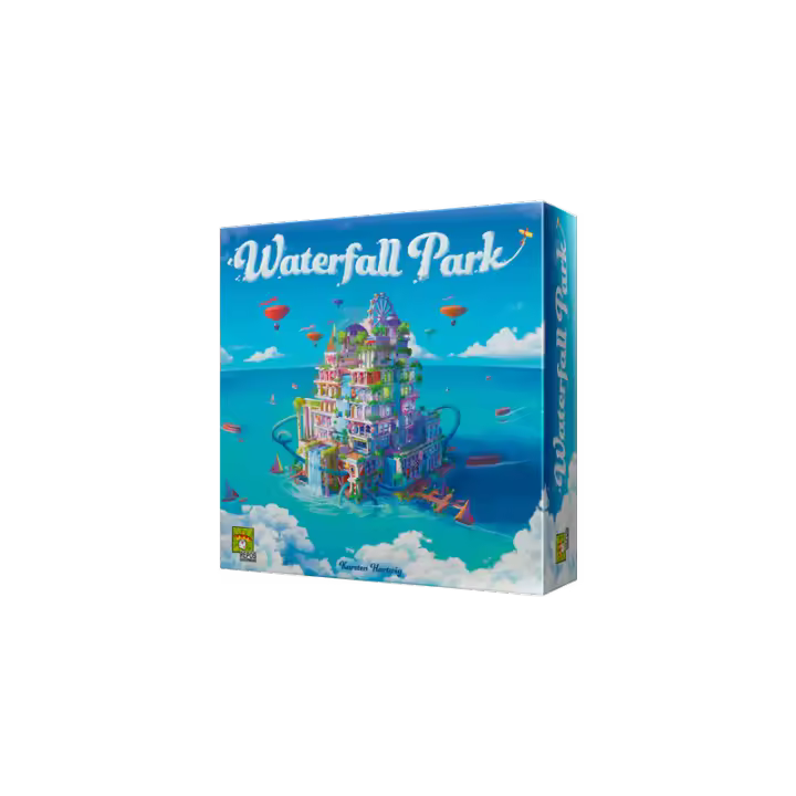 Repos Production Waterfall Park - Juego de Mesa - Crea Tu Propio Parque Acuático - Tablero - Juego Nuevo 2024 - Español/italiano - 1