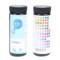 50pcs 14-en-1 Prueba De Agua Para Acuarios Y Piscinas Prueba De Calidad Del Agua Con Bromuro Y Nitrato Medidor De pH Para Tanque De Peces - details 1