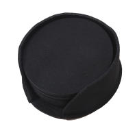 10pcs Coasters Redondos De Terciopelo Para Mesa De Comedor Protector Antigolpes Resistente Al Calor Para Taza De Café Y Té Tapete Para Vaso De Cocina Accesorios - details 6