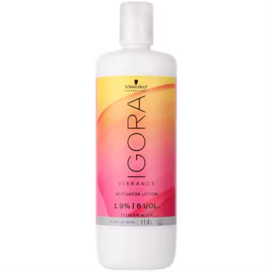 Schwarzkopf Mass Market Loción Activadora Igora Vibrance 1,9% 6 Vol. 1000ml - Tratamiento Pelo - 1