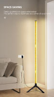 Lámpara De Piso LED RGB Con Control Remoto Y APP Sync Con Música Iluminación De Ambiente Inteligente Para Dormitorio Y Sala De Estar Moderna Y Ecológica - details 4