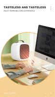 Minicalentador de aire para el hogar, ventilador caliente potente, rápido, USB, para oficina, escritorio, dormitorio de estudiantes - details 4