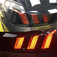 Pegatinas De Lámpara De Auto Decorativas Tipo Hélice Adhesivo Para Faros Antiniebla Accesorios Exteriores Para Coche - details 3