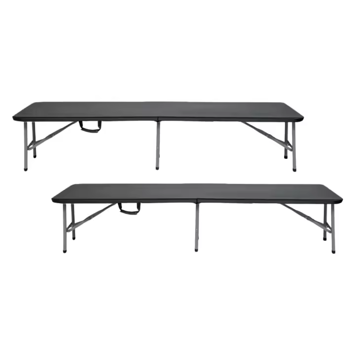 Pack 2 Bancos Plegables Catering 180x30x43cm Thinia Home - 1