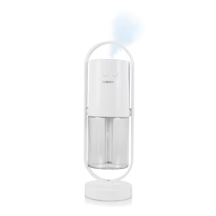 Humidificador multición de 200 ml con Luces LED multicolor Función esterilización, compatible con el hidroalcohol 7x7x21cm - 1