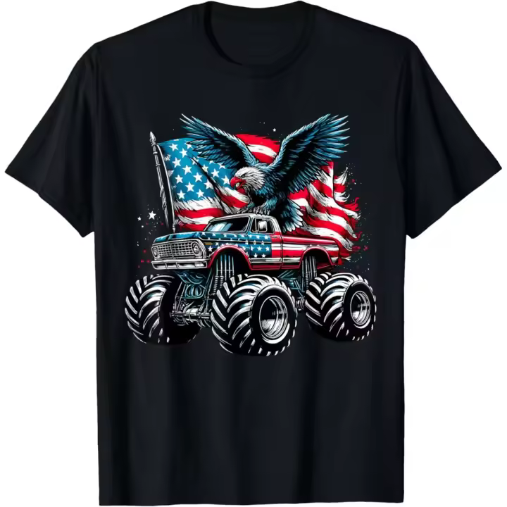 Camiseta de Manga Corta, 100% Algodón, Ropa Unisex para Hombres y Mujeres en 5 Tallas, Camiseta Negra, Cuello redondo con estampado. - 1